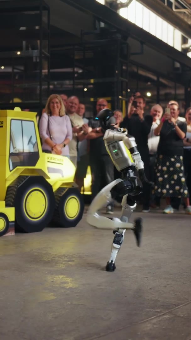 Kärcher × RUDA — prima coreografia sincrona robot-umano su un evento aziendale CZ